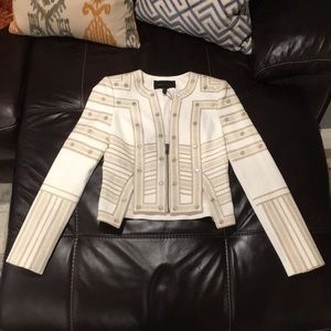 BCBGMAXAZRIA Asher jacket-off white